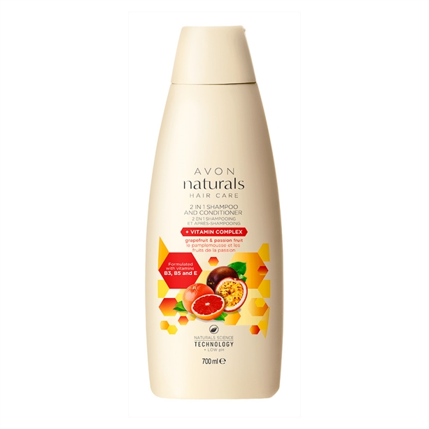 avon naturals szampon grejpfrut i marakuja