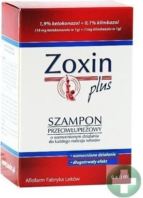 zoxin plus szampon przeciwłupieżowy