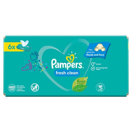 chusteczki pampers 6x64 eleclerk