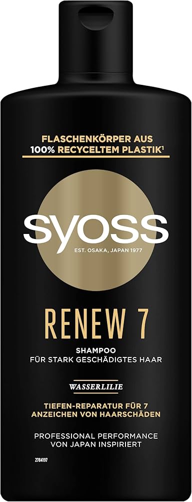 syoss renew 7 complete repair maska do włosów zniszczonych