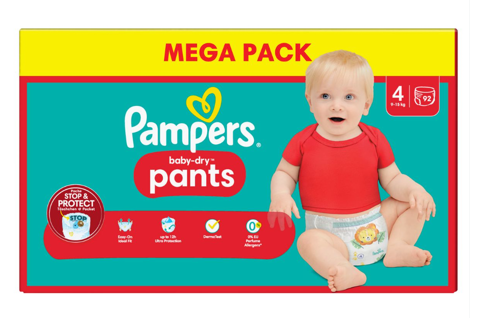 pampers 4 mega pack