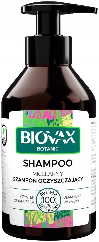 biovax szampon i odzywka bez sls