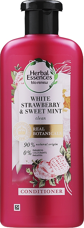 herbal essences odżywka do włosów clean white strawberry sweet mint