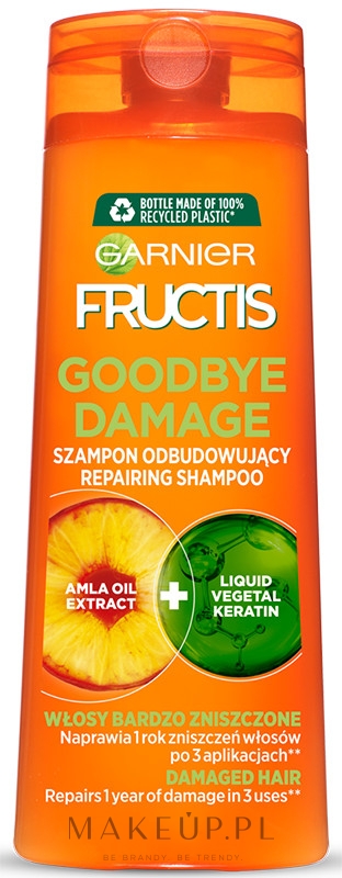 szampon garnier fructis do włosów bardzo zniszczonych