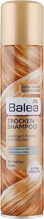 suchy szampon balea blond