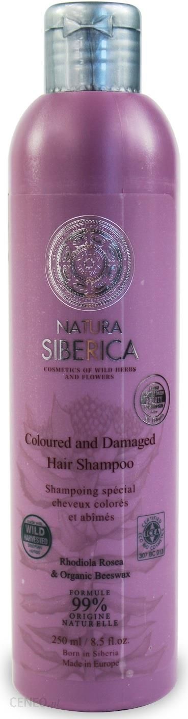natura siberica szampon włosy farbowane ochrona