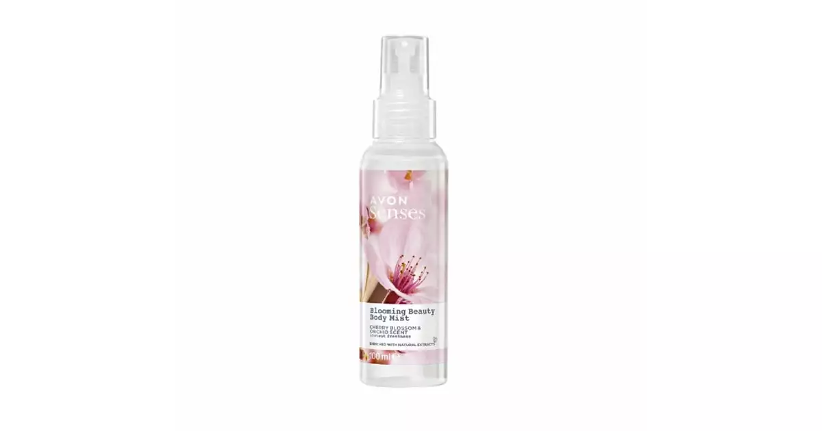 avon naturals kwiat wiśni szampon