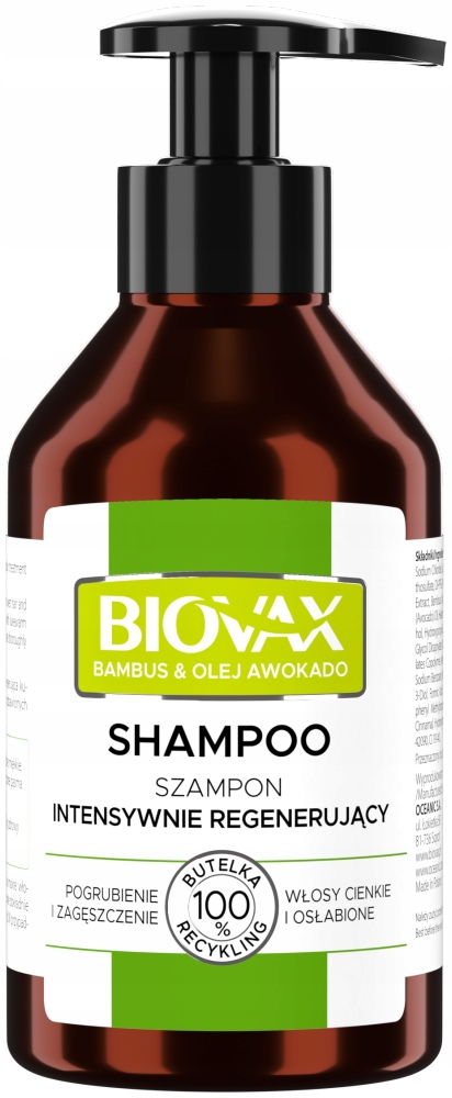 szampon biowax z bambusem