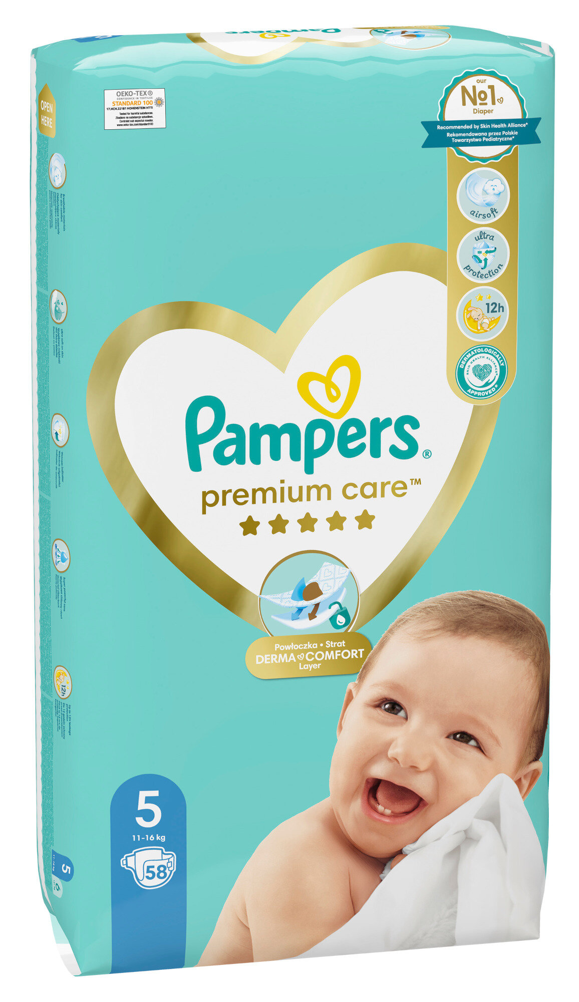 pampers premium care 88 sztuk