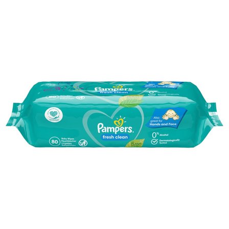 pampers fresh clean chusteczki dla niemowląt