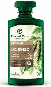 farmona herbal care szampon do włosów z dziegciem