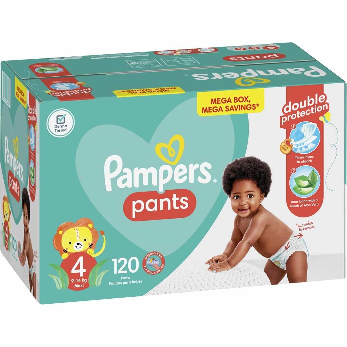 pampers pants size 4