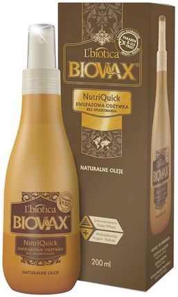 l biotica biovax nutriquick odżywka do włosów osłabionych