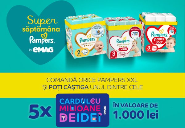 voucher pampers emag