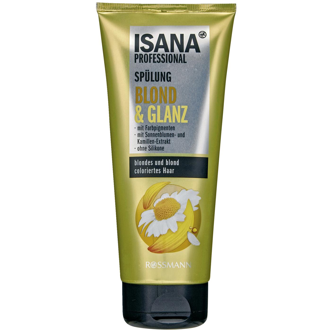 isana professional szampon do włosów blond