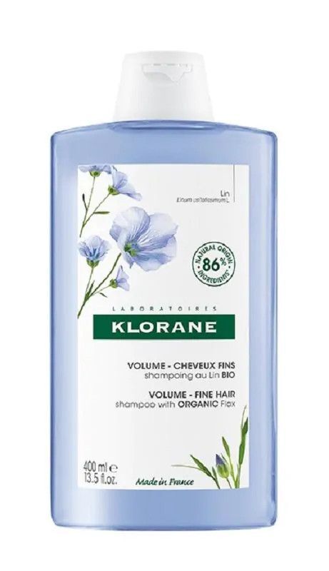 klorane szampon na bazie włókien lnu 200ml