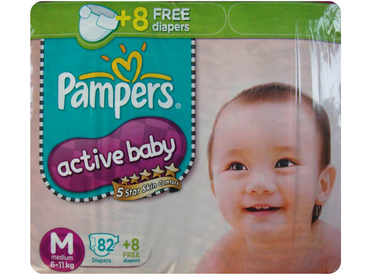 pampers active 85