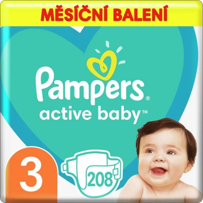 pampers actve baby 3