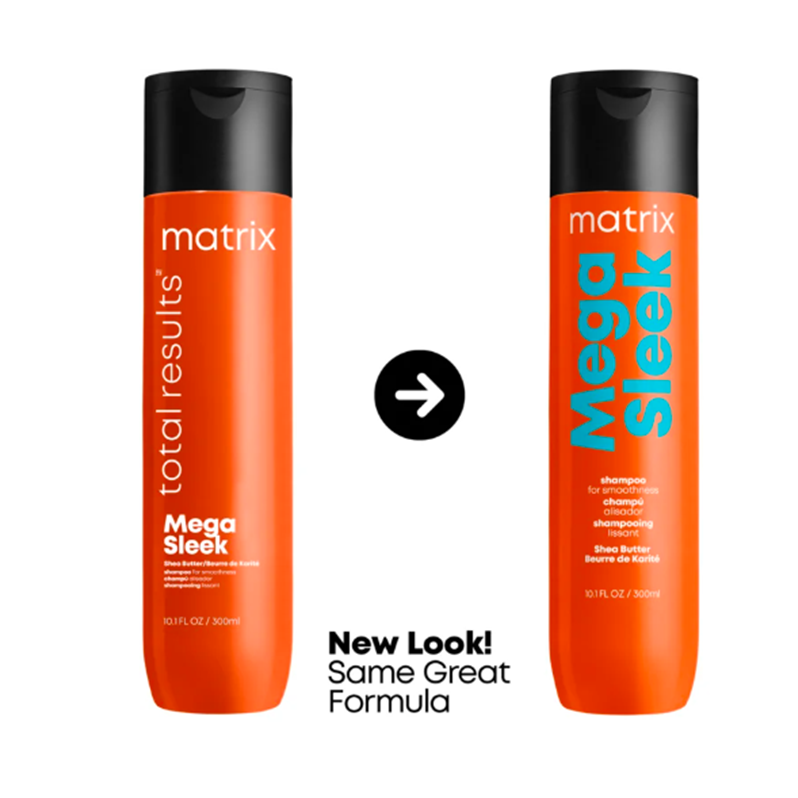 matrix total results mega sleek szampon