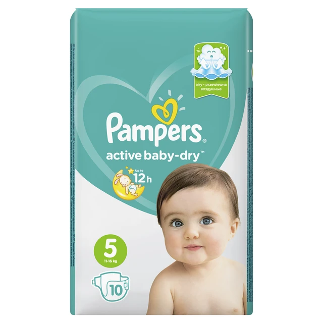 pampers active baby dry size 5