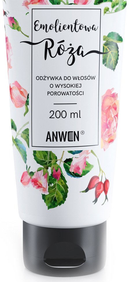 anwen emolientowa róża odżywka do włosów o