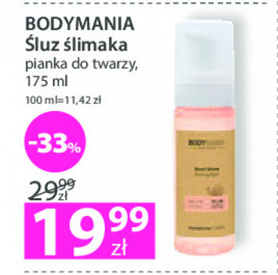 bodymania pianka do mycia twarzy