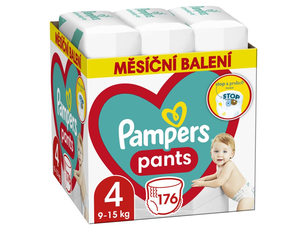 pampers pants vel 4 176 ks