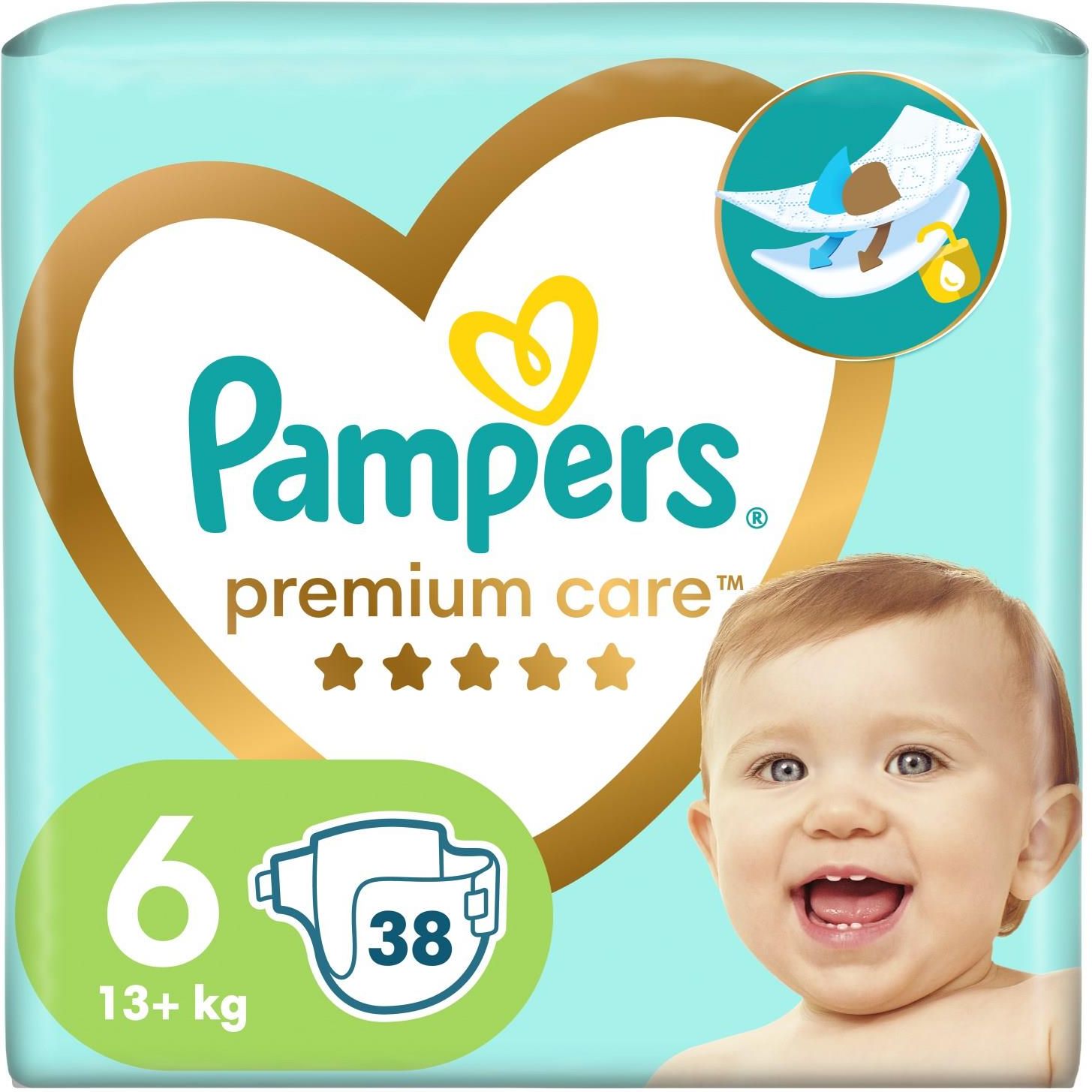 pieluchy pampers rozmiar 6