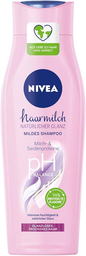 nivea szampon z mlekiem i jedwabiem