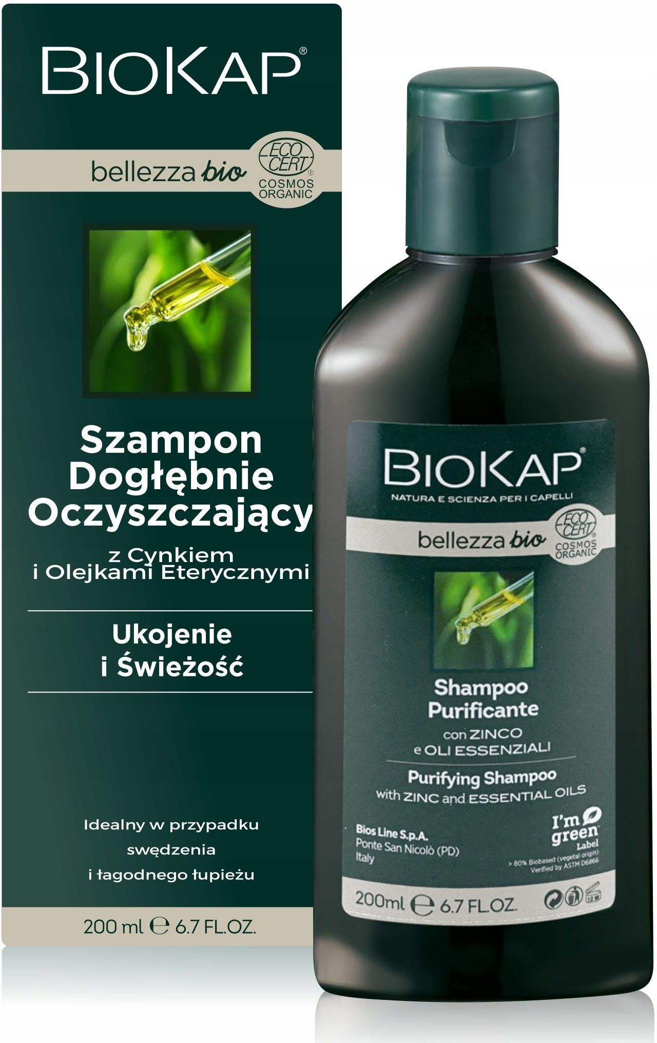 biokap szampon do włosów przetłuszczających super pharm