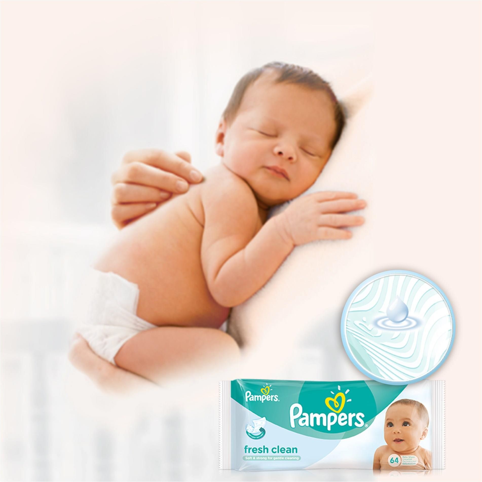 chusteczki pampers baby fresh 64 szt