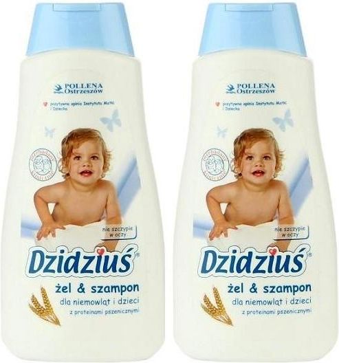 dzidziuś hipoalergiczny żel i szampon 500 ml