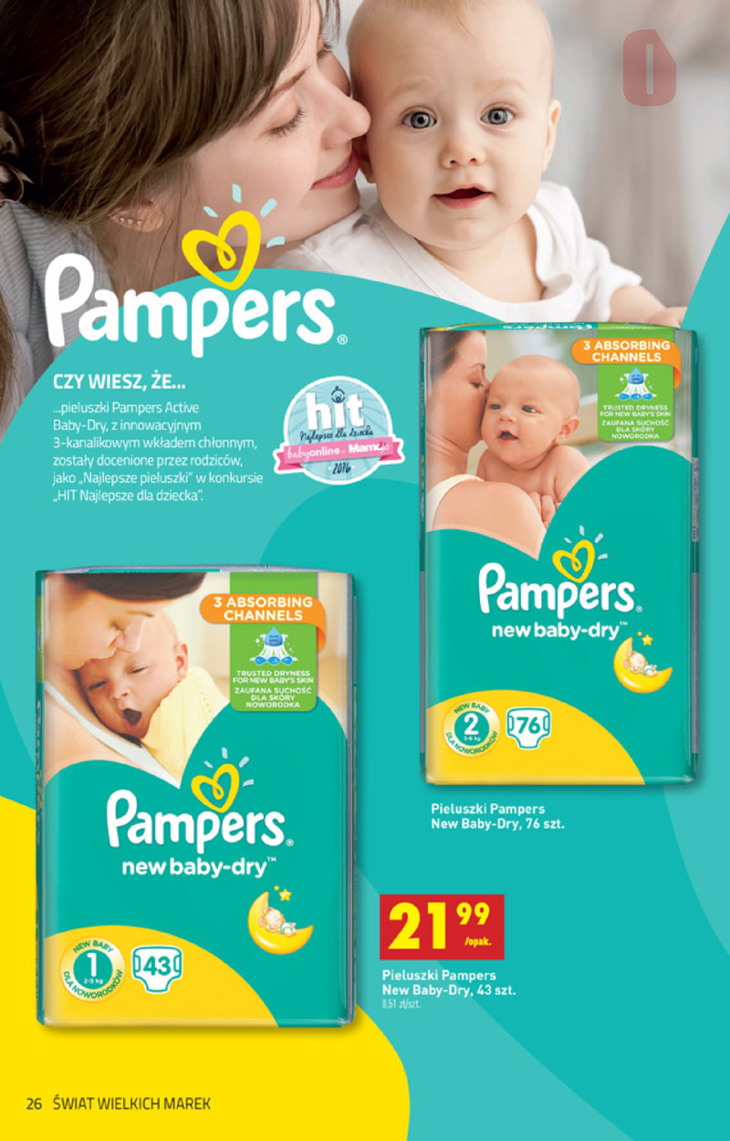 k pampers biedronka