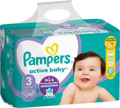 pampers active baby 3 producent