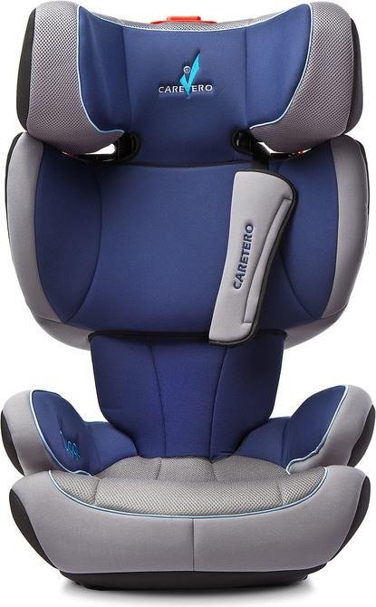 caretero fotelik samochodowy huggi isofix 15-36 kg navy