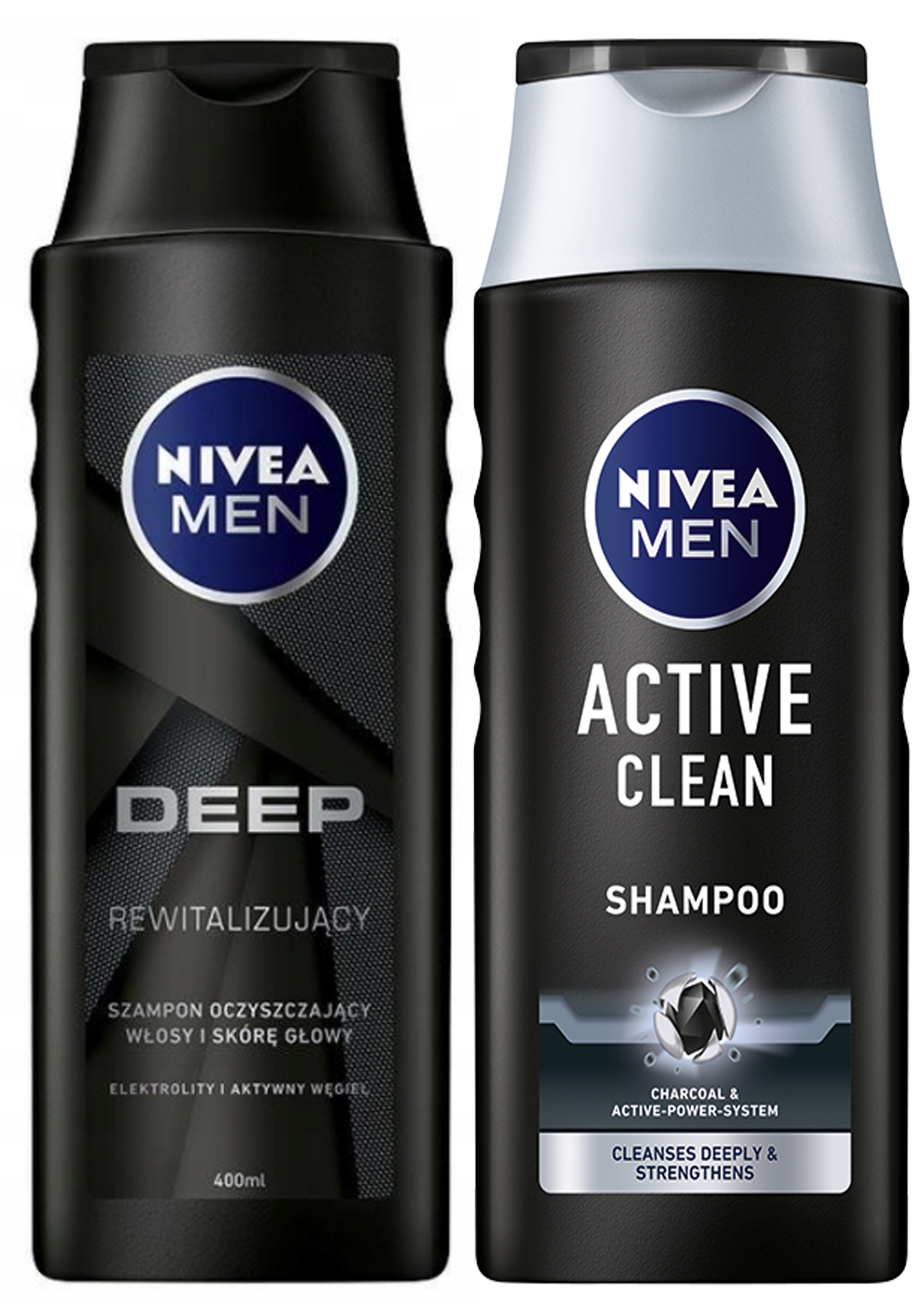 nivea men szampon z aktywnym węglem