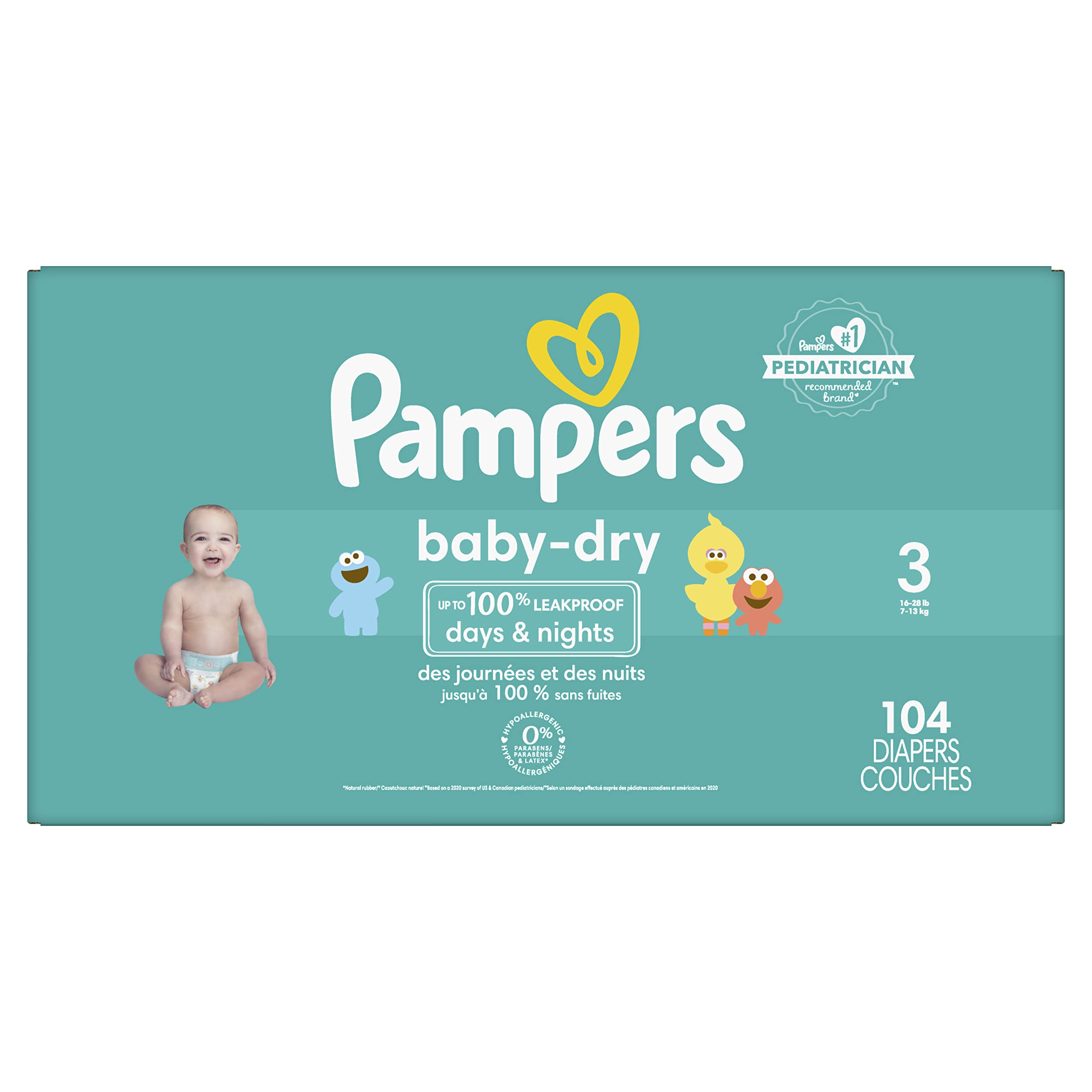 pampers giga pack 3 104 count