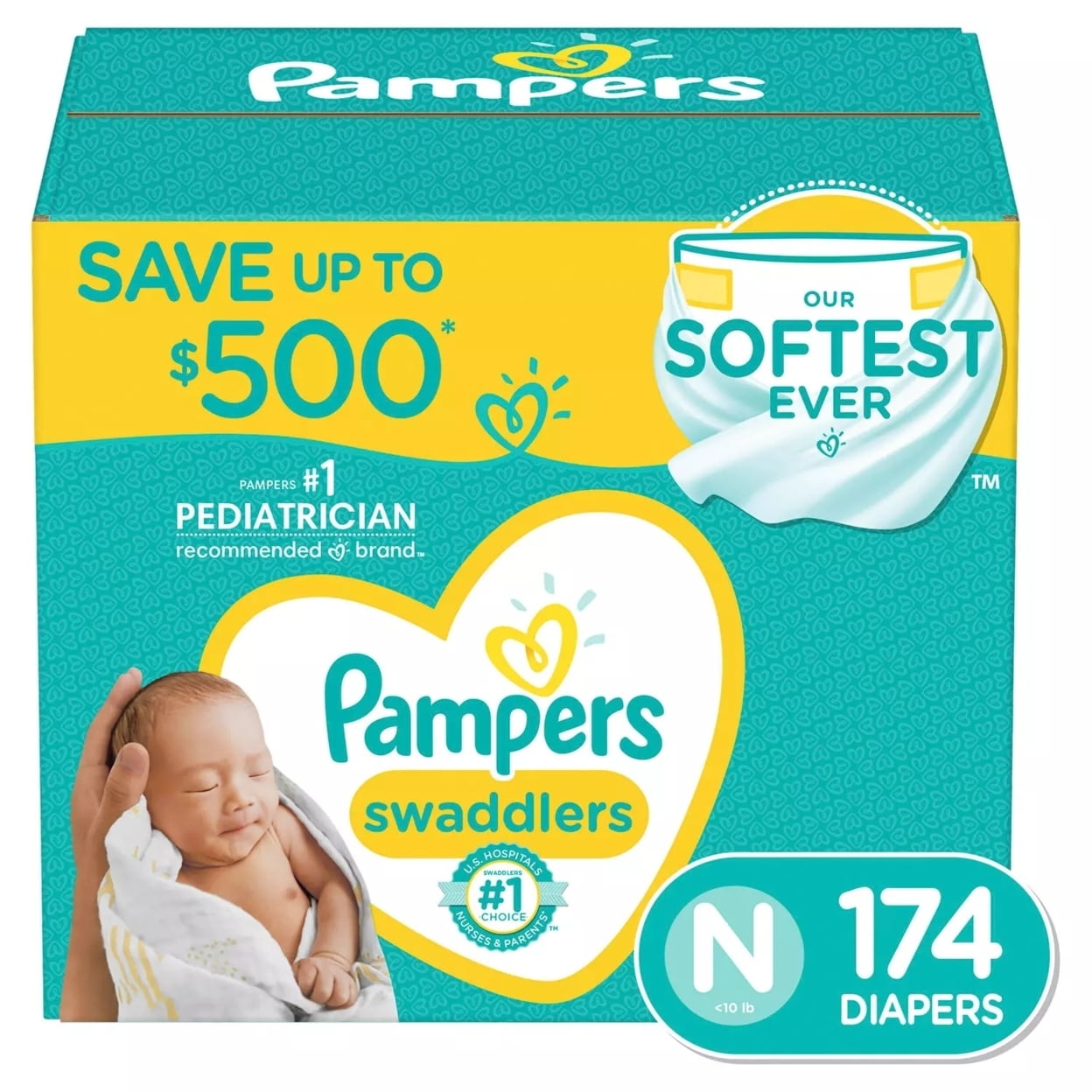 pieluchy 4 pampers 174 hurt