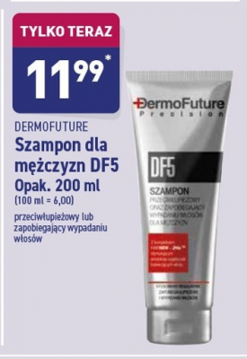 dermofuture df5 szampon przeciw wypadaniu włosów dla mężczyzn