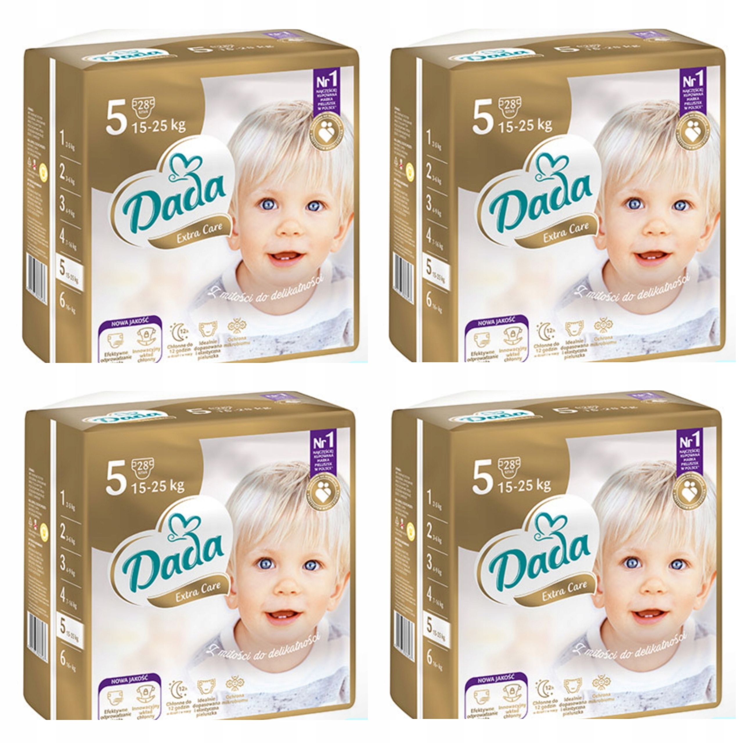 pieluchy dada extra care 5 box