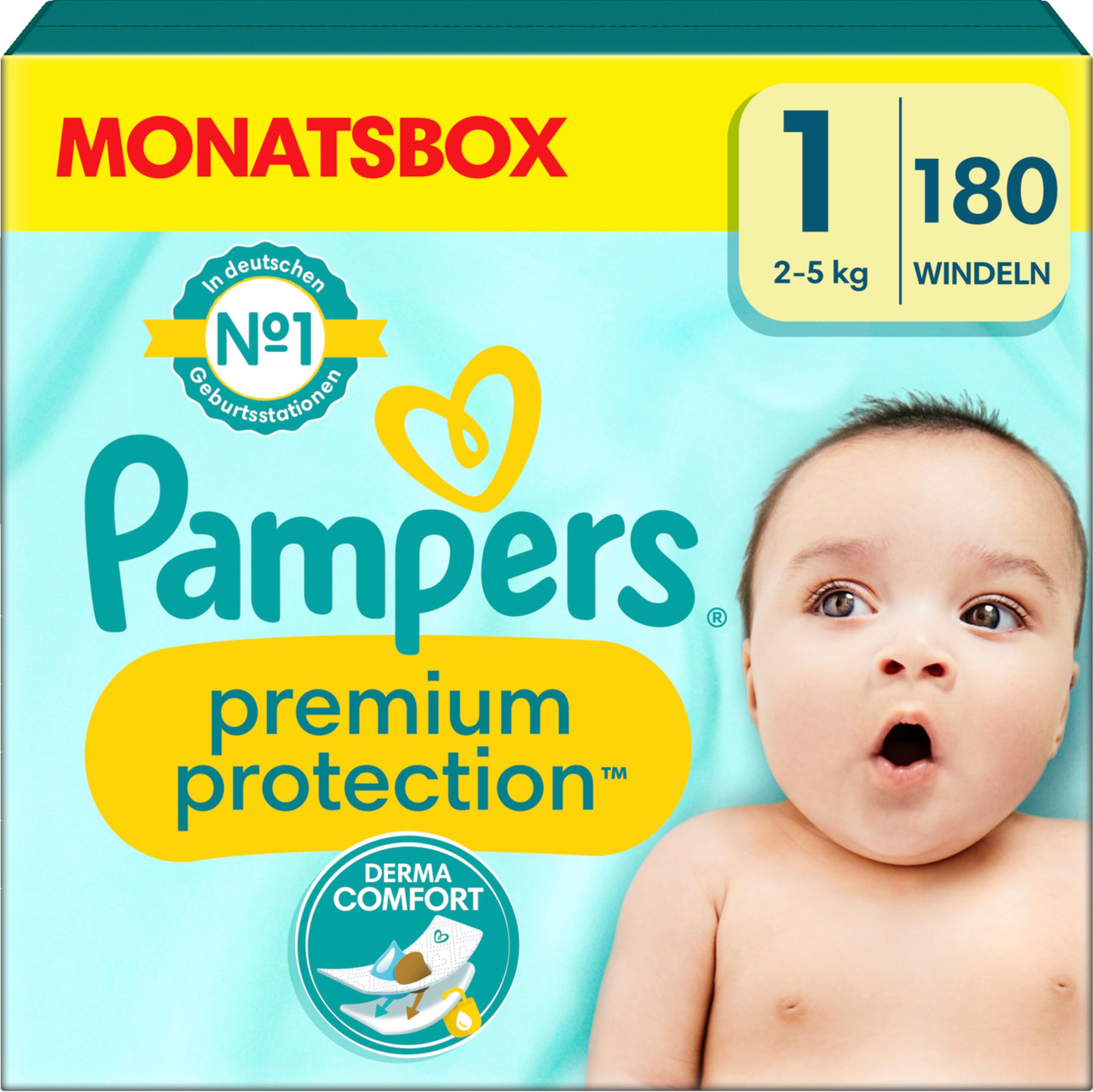 pampers pure protection 1 monatsbox