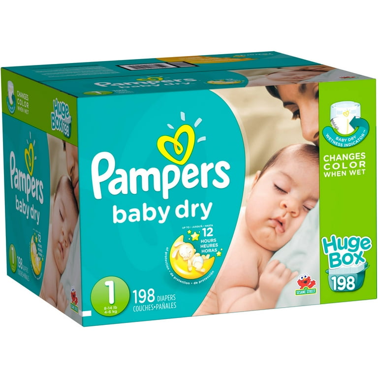 pampers diapers large