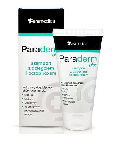 paraderm plus szampon z dziegciem sosnowym i octopiroxem