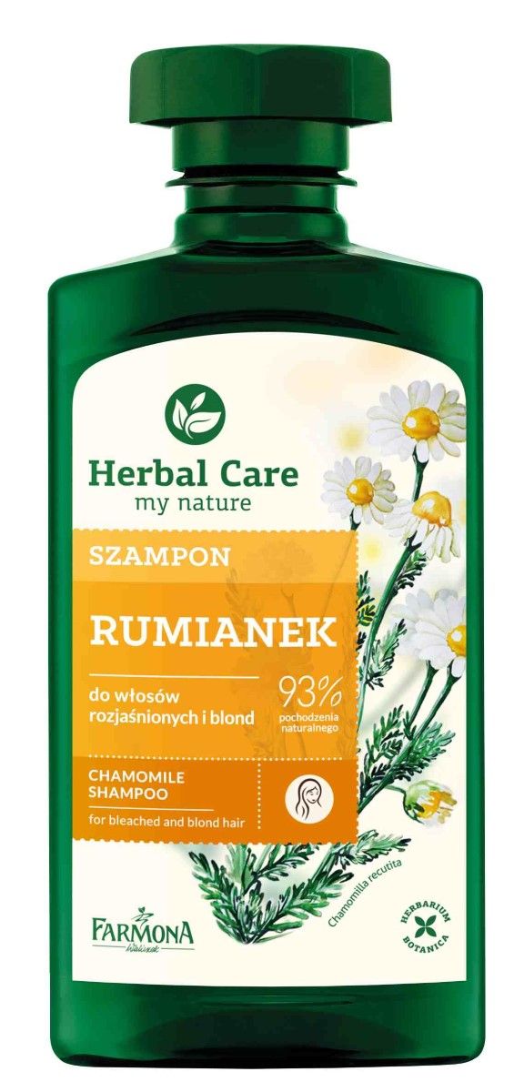 naturalny szampon rumiankowy do wlosow blond