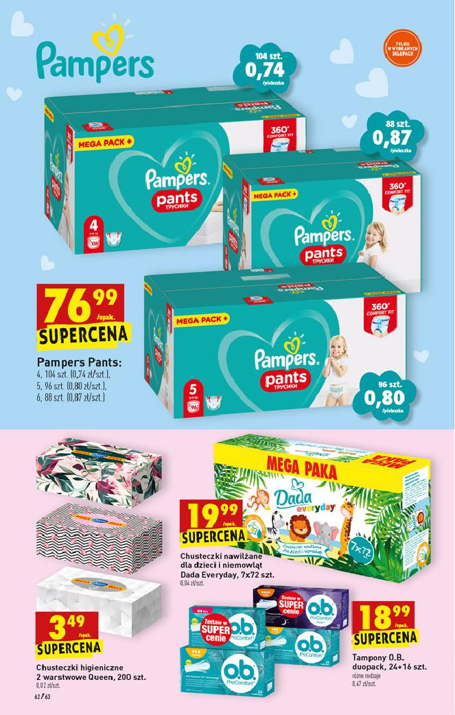 pampers 5 biedronka 2019