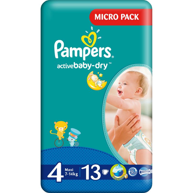 pampers active baby 4 auchan