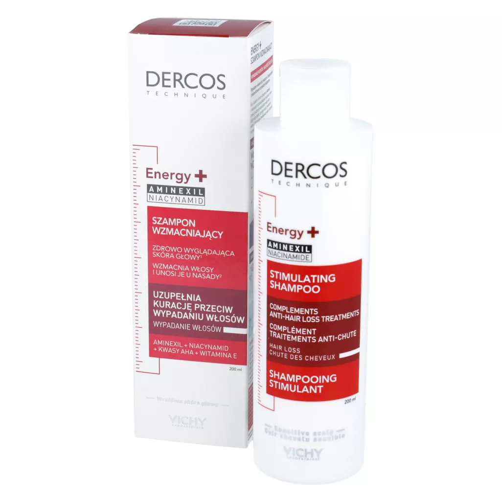 vichy dercos szampon wzmacniający z aminexilem 200ml