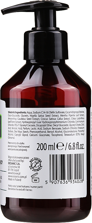 biovax czarnuszka szampon