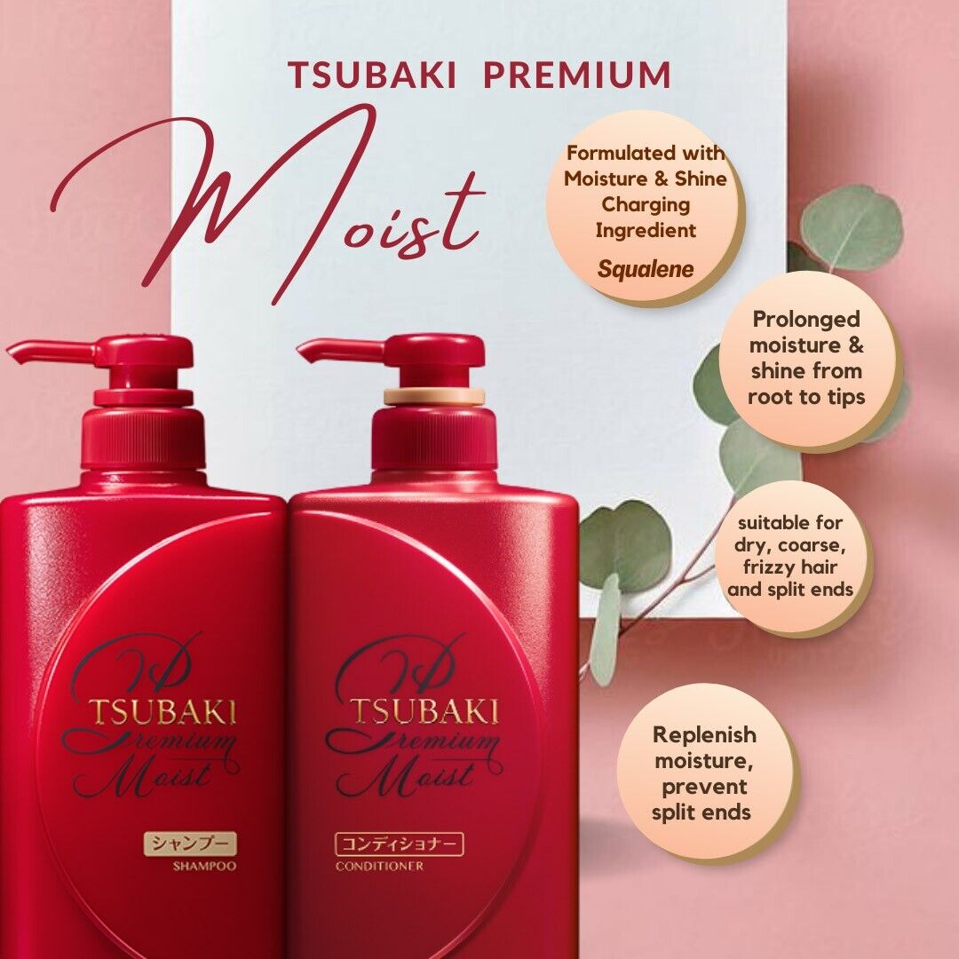 shiseido tsubaki extra moist szampon i odżywka