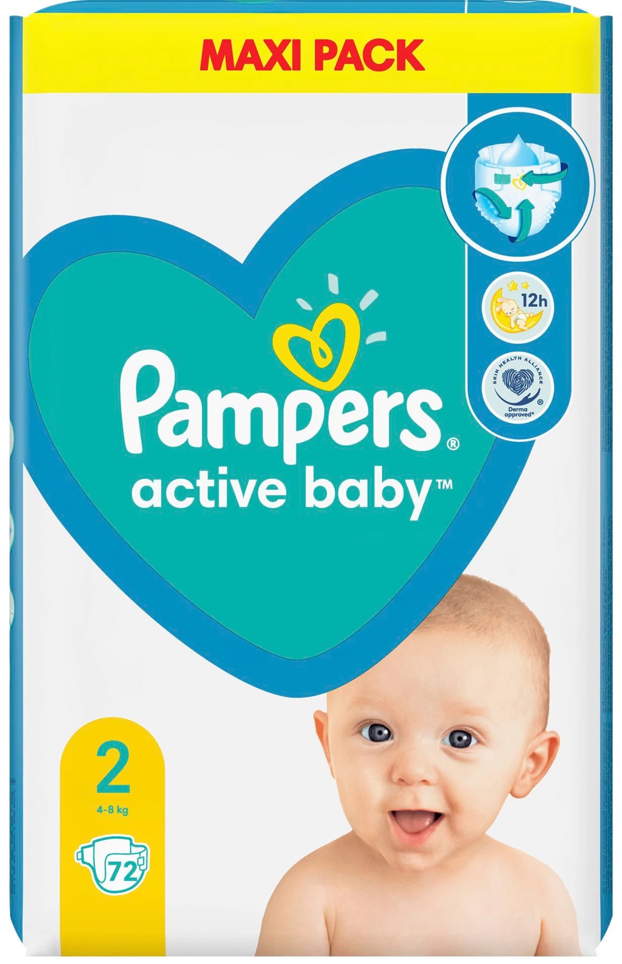 pampers rozmiar 2 ile kg